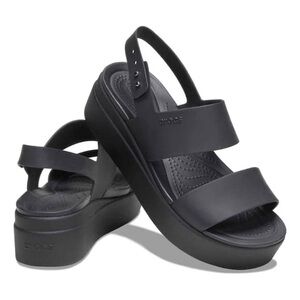 Crocs Brooklyn Low Wedge Sandals